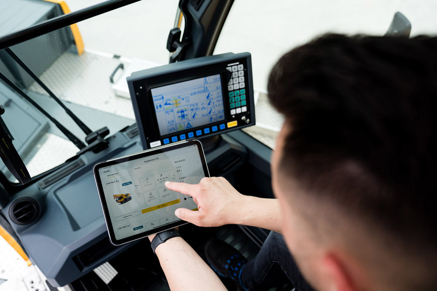 Liebherr lanza la aplicación Crane Finder con nuevas funciones 